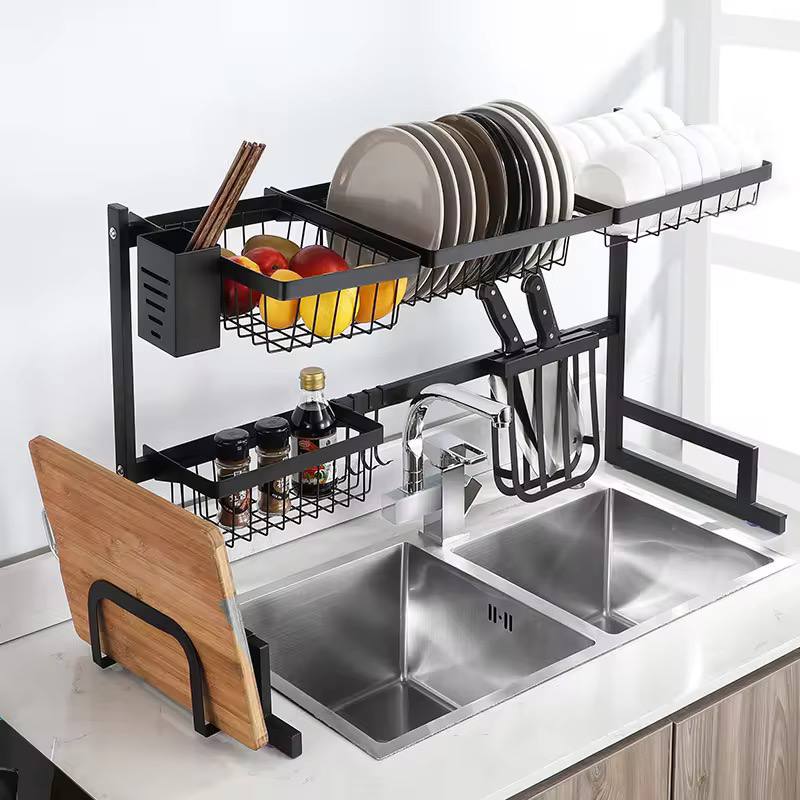 A-185 Metal Kitchen Sink Large Rack (Imported) 1PC