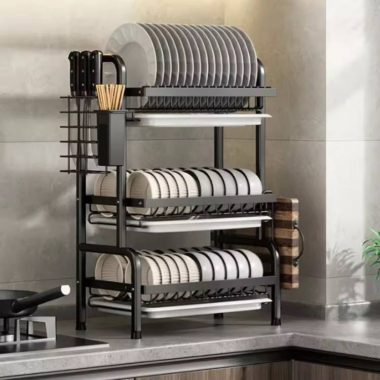 3 Layer Multifunction Kitchen Storage Rack (R3-42) 1PC