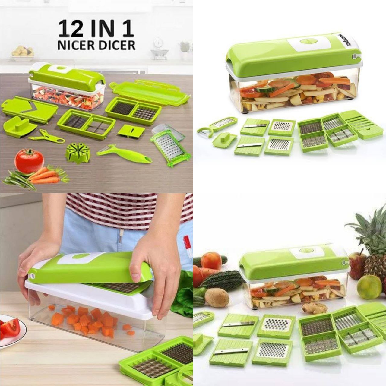 12 In 1 Nicer Dicer heavy 1PC